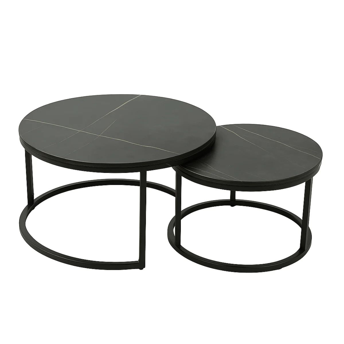 ET VICTORIA Black design Coffee table