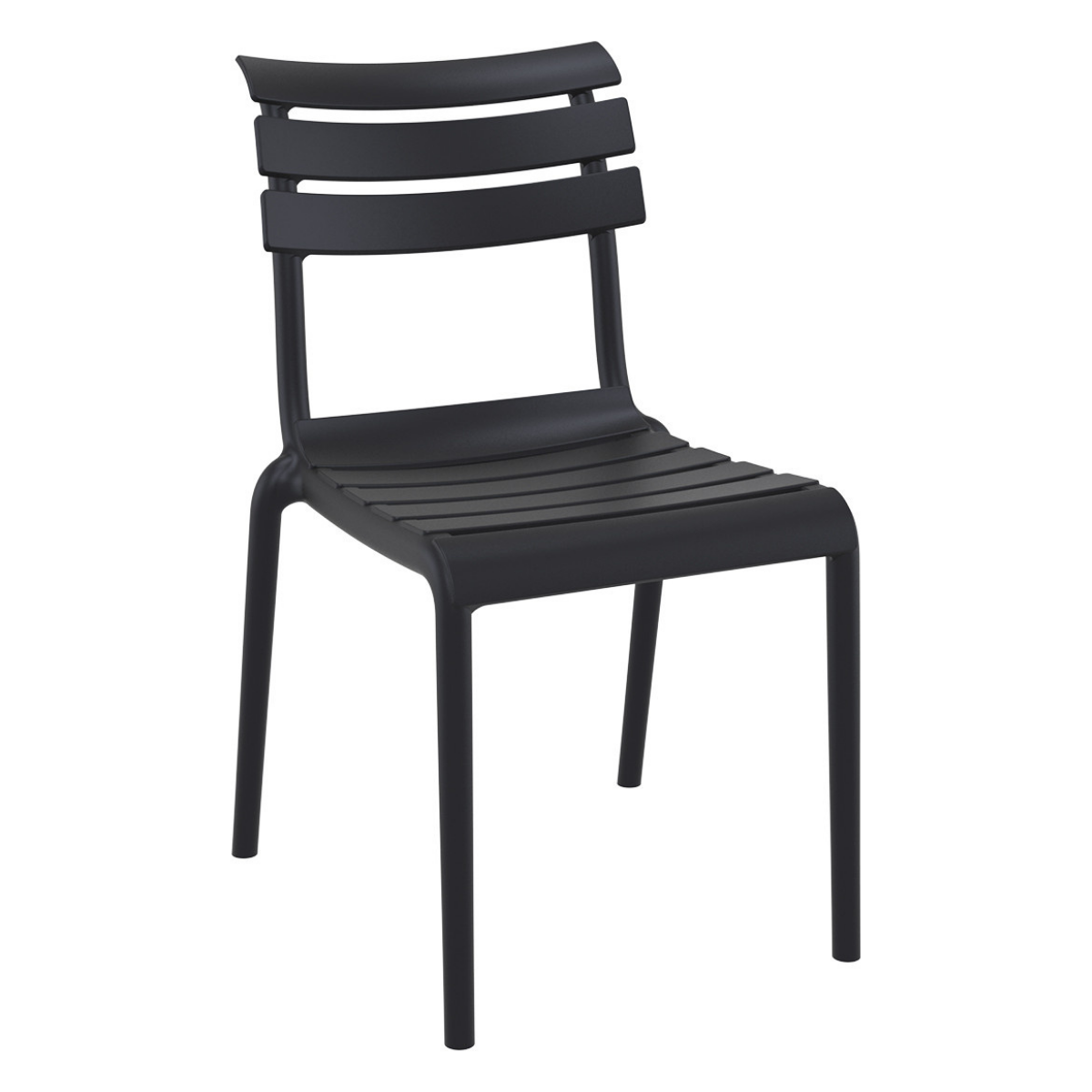 ST HELEN Fekete design Műanyag kültéri szék