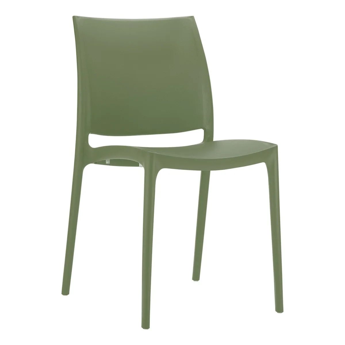 ST MAYA Zöld design Műanyag kültéri szék