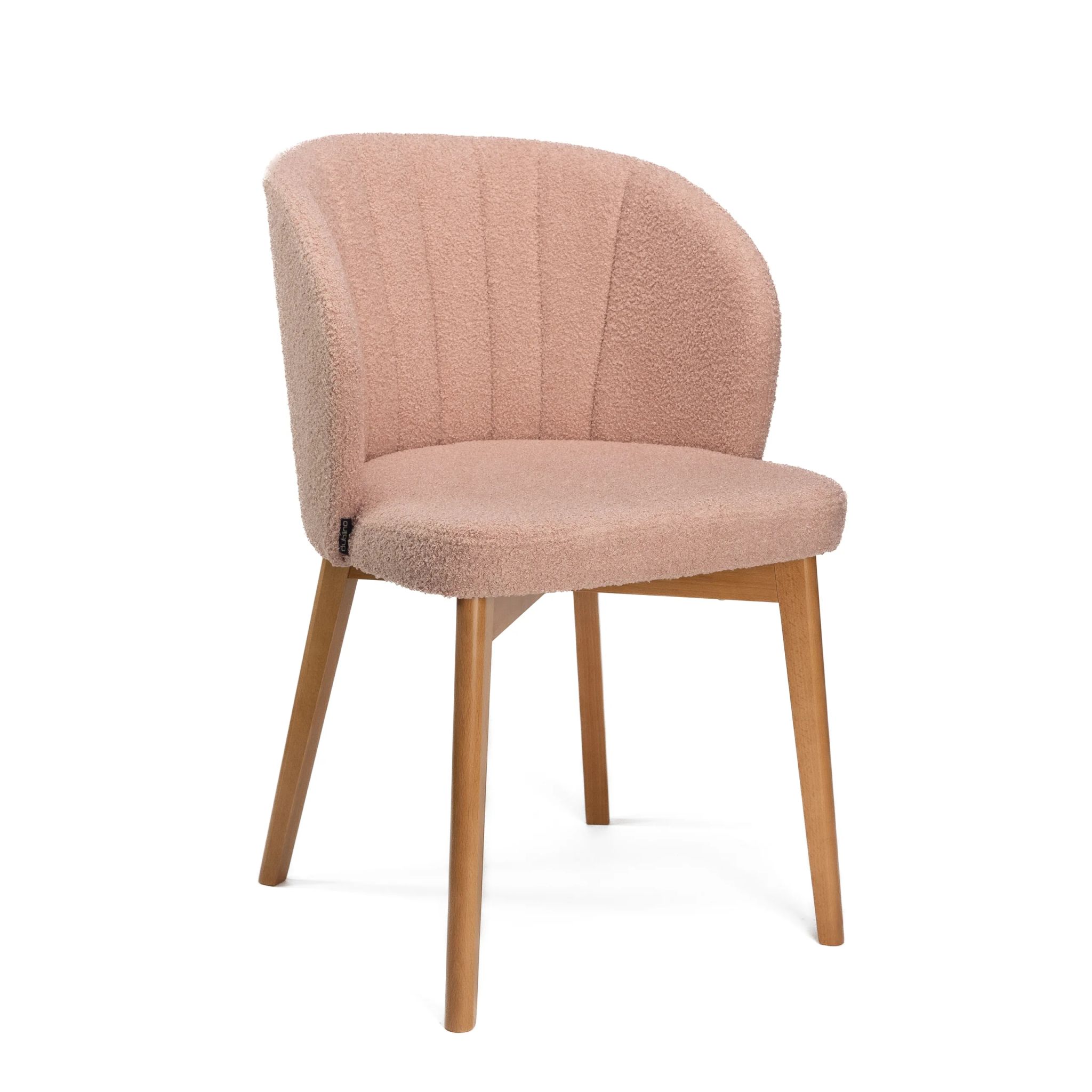 AT LEONA Rózsaszín design Kárpitos beltéri szék