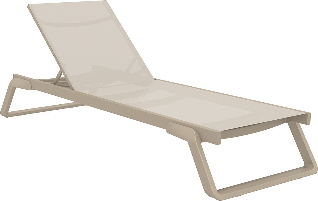 AT-ST TROPIC Beige design Sunbed/Lounger