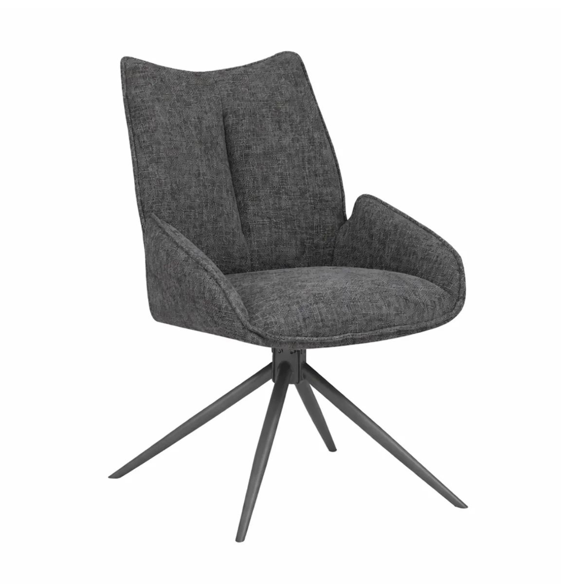 ET ARLO Grey design Upholstered indoor chair
