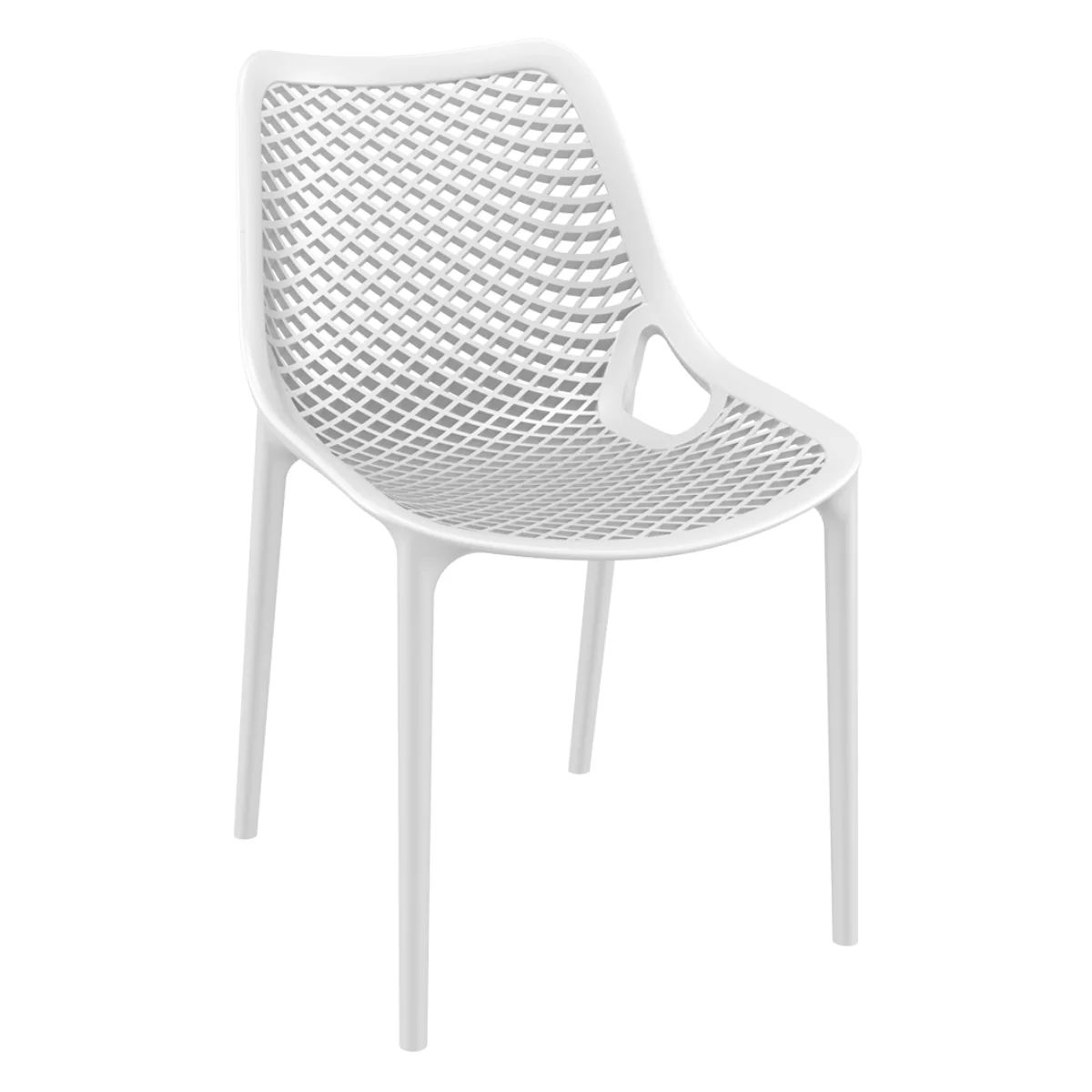 ST AIR White modern Plastic outdoor chair