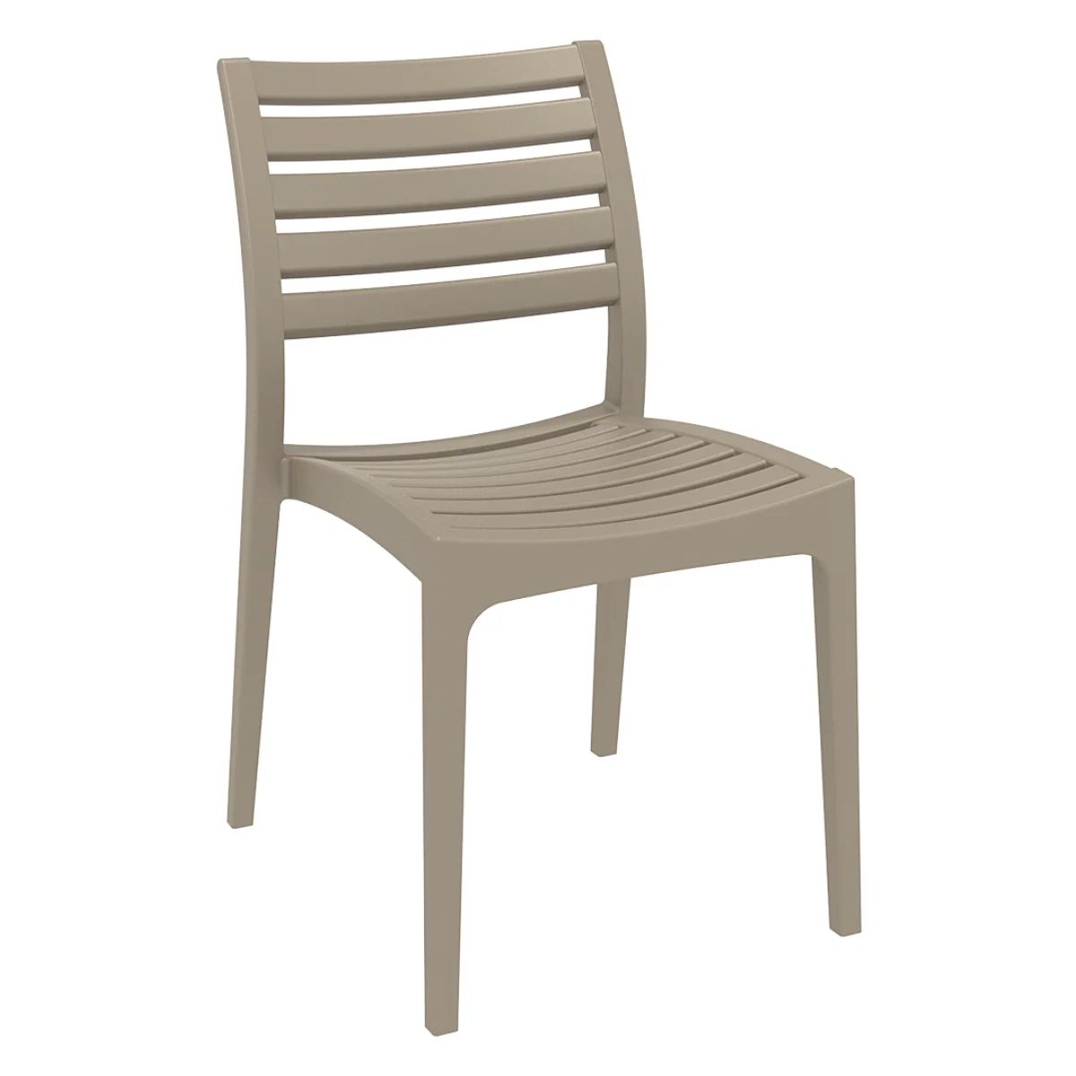 ST ARES Taupe design Plastic outdoor chair