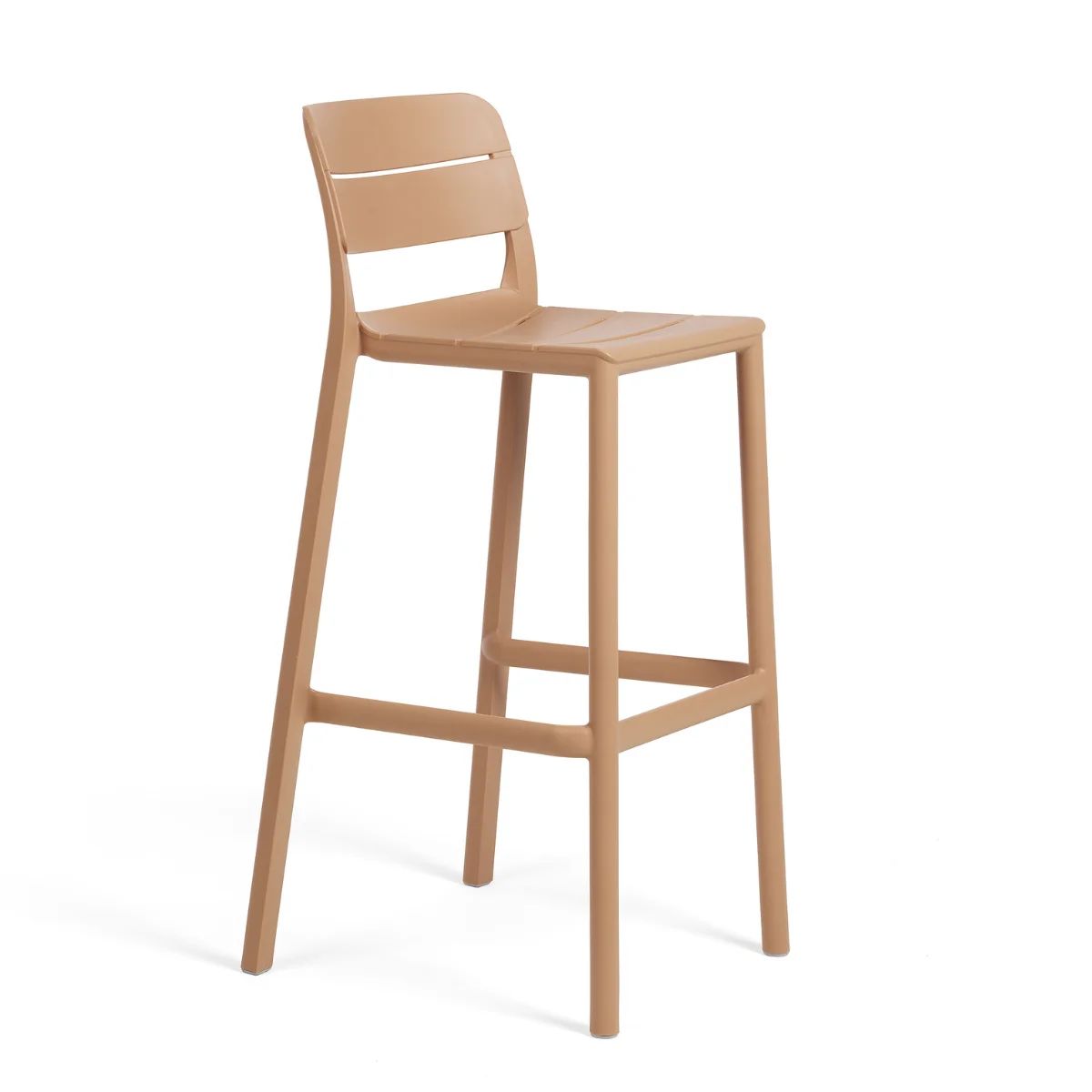 NARDI CASSIA STOOL Taupe design Műanyag kültéri bárszék