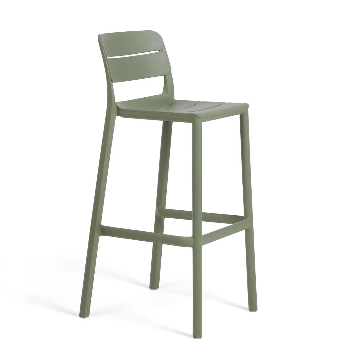 NARDI CASSIA STOOL Zöld design Műanyag kültéri bárszék