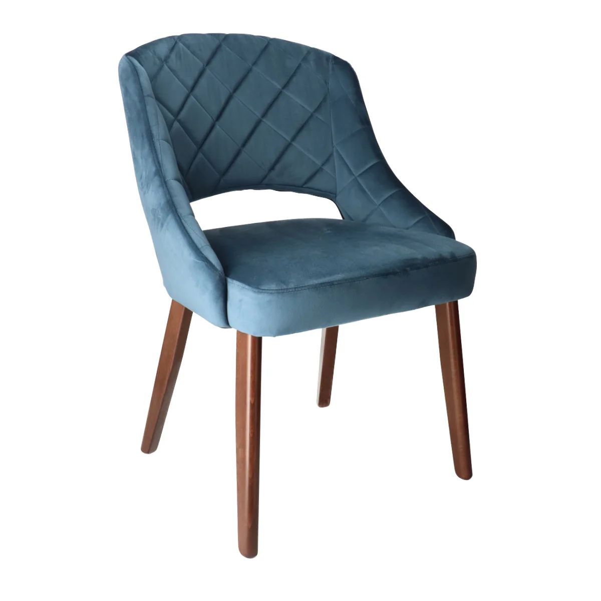 DN AMANDA  Blue classic Upholstered indoor chair