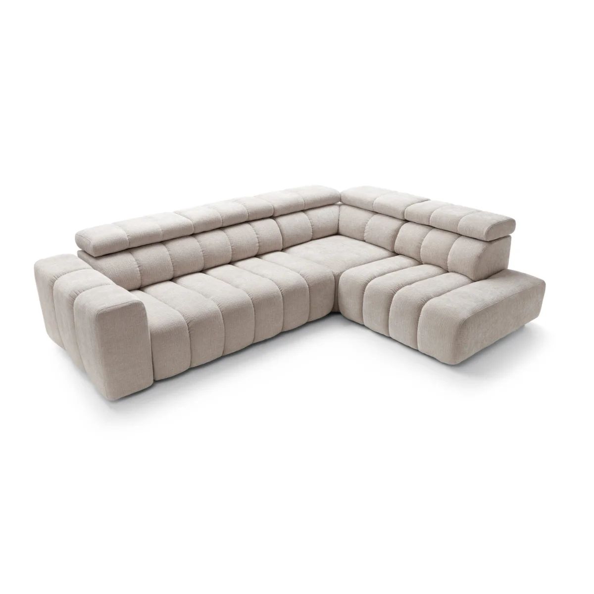 PZ DAISY Bézs design Sarokgarnitúra