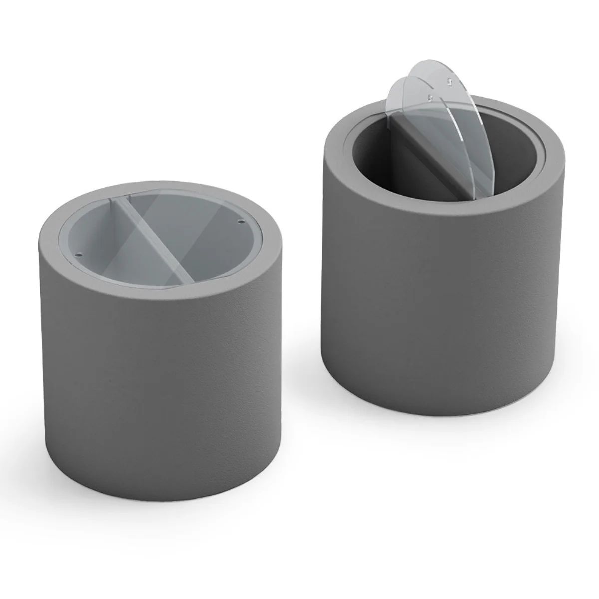 LX BROCK PARTY STORAGE  Antracit design Side table