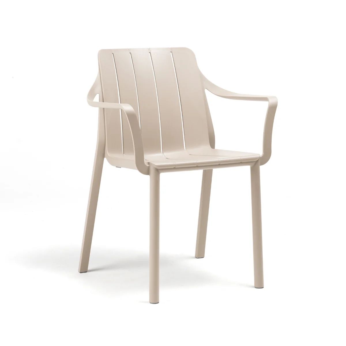 NARDI TIBERINA Beige design Plastic outdoor chair
