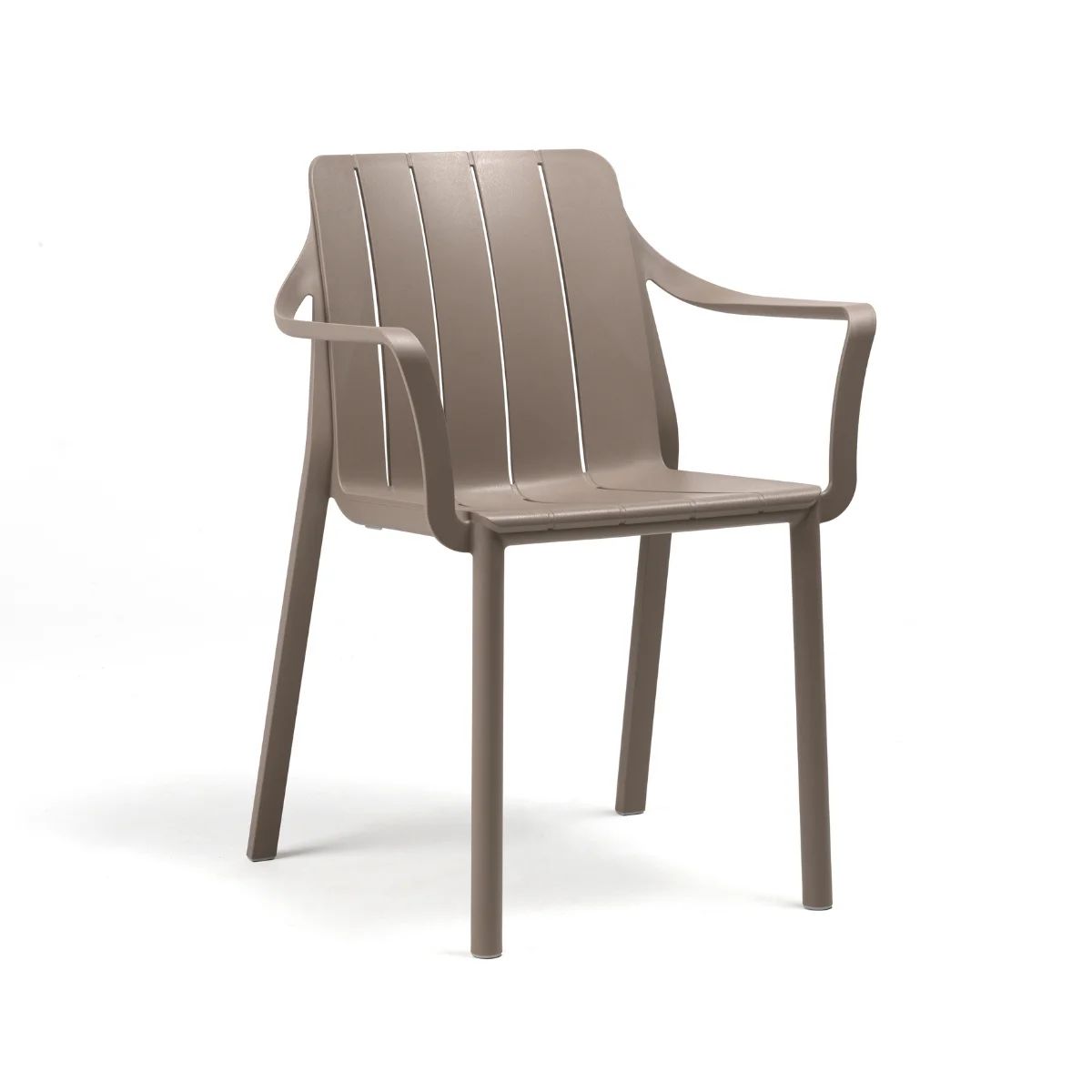 NARDI TIBERINA Taupe design Plastic outdoor chair