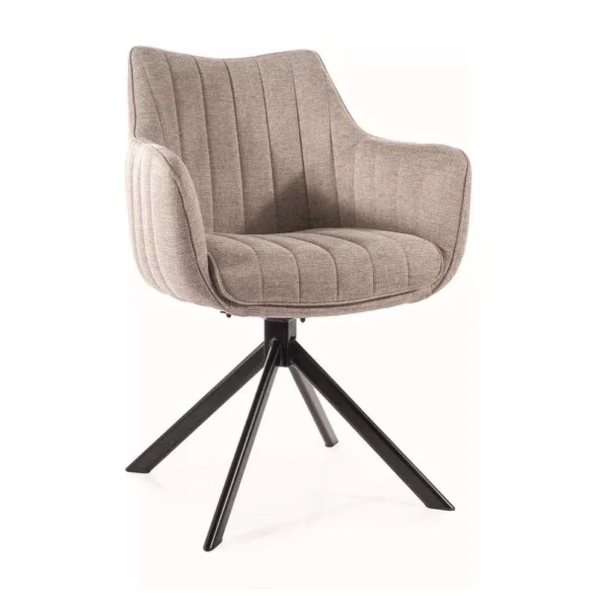 SI ZALIA BREGO Bézs design, elegáns Kárpitos beltéri szék