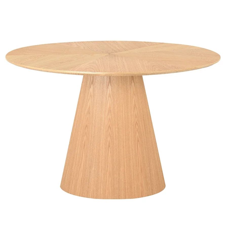SI ANGELICA 120 cm Barna design Étkezőasztal