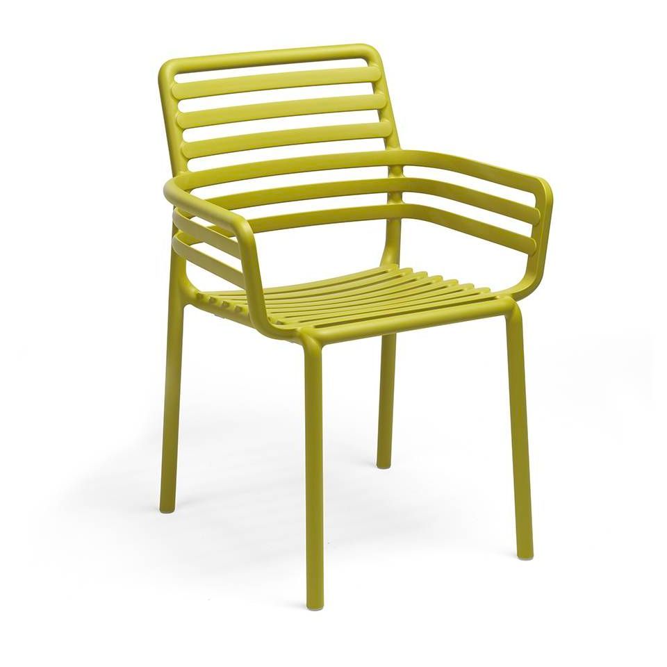 NARDI DOGA ARMCHAIR Világoszöld design Műanyag kültéri szék