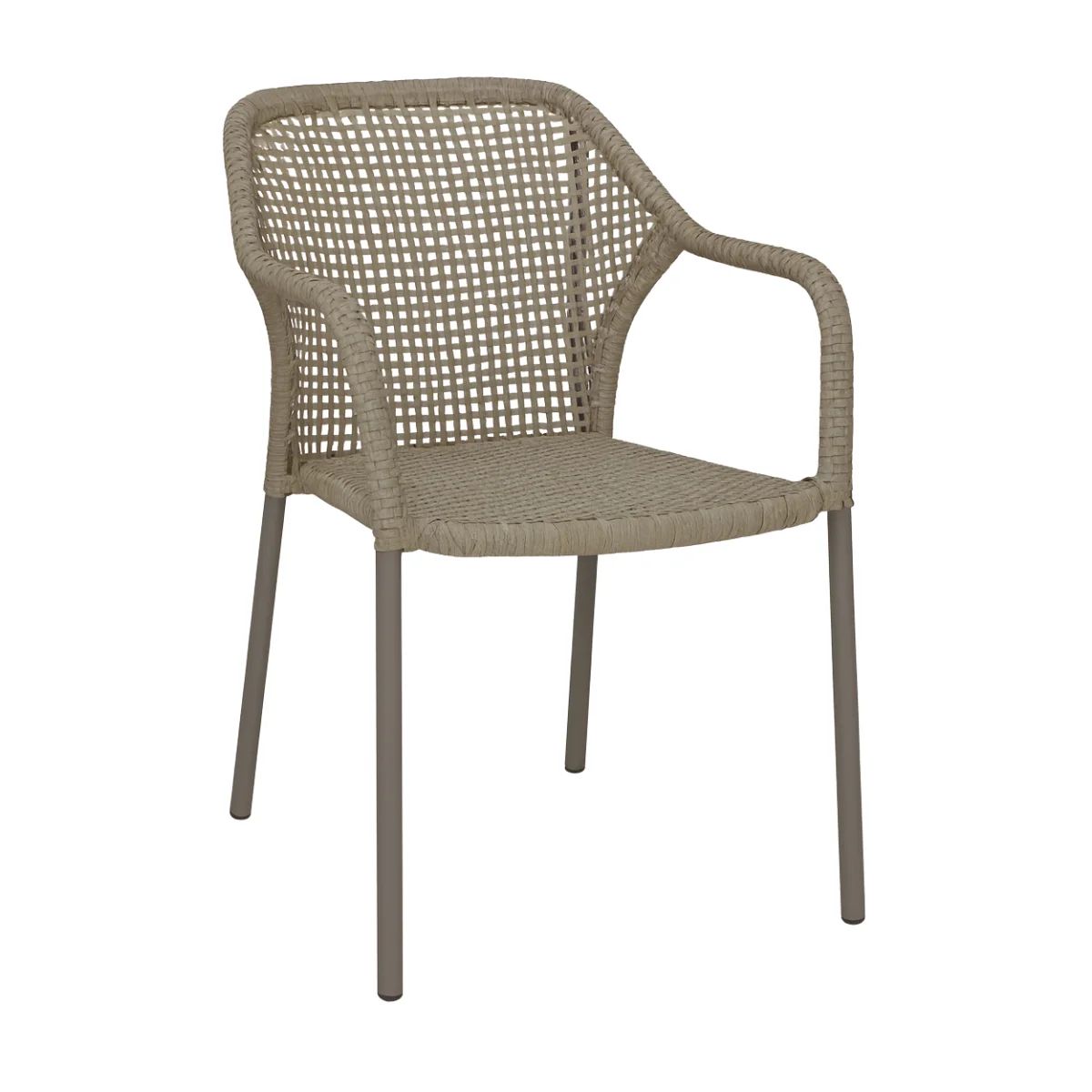 DL DELHI utolsó 1 db  Brown classic Polyrattan outdoor chair