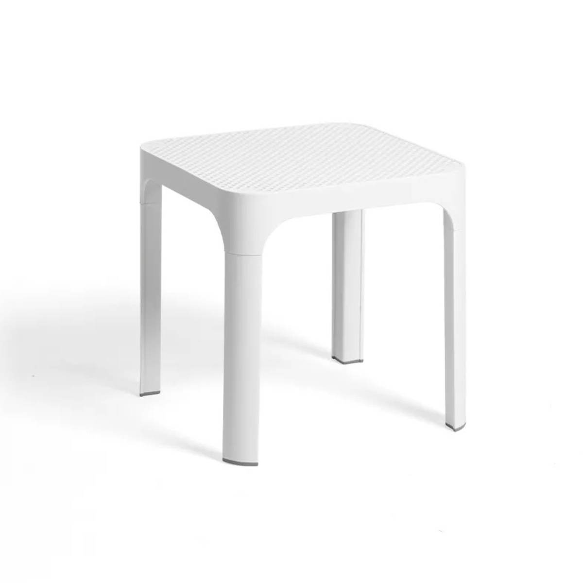 NARDI NET TABLE 40 Fehér design Kültéri lerakóasztal
