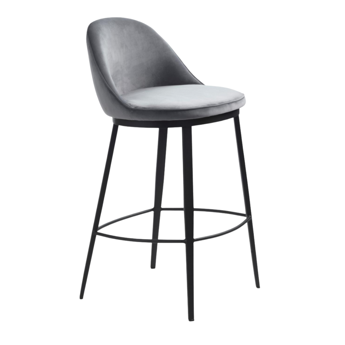 AT KOPALINO design Upholstered indoor bar stool