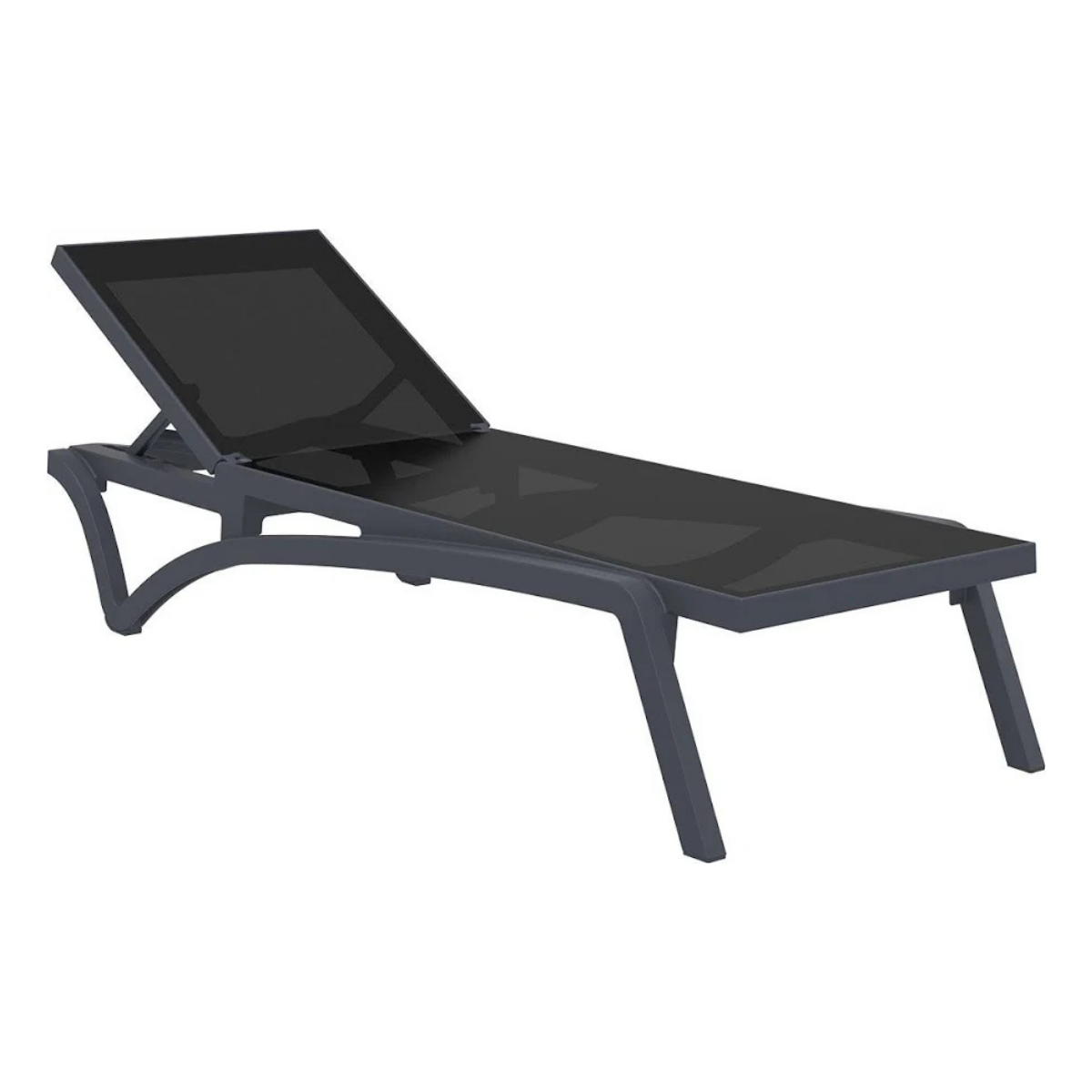AT-ST PACIFIC Fekete, Szürke design Napágy