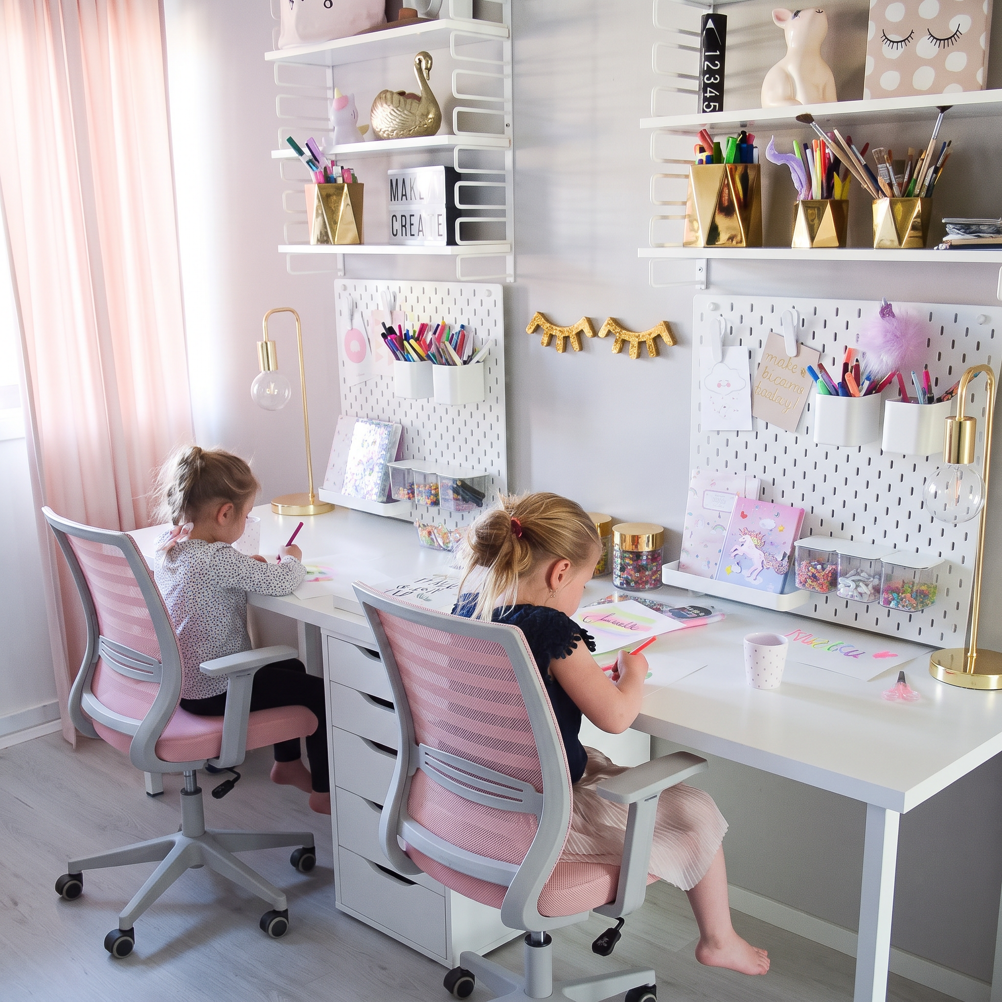 Generated with Kive.ai - make a picture like this bvut with my chair Pink office chair (1).png