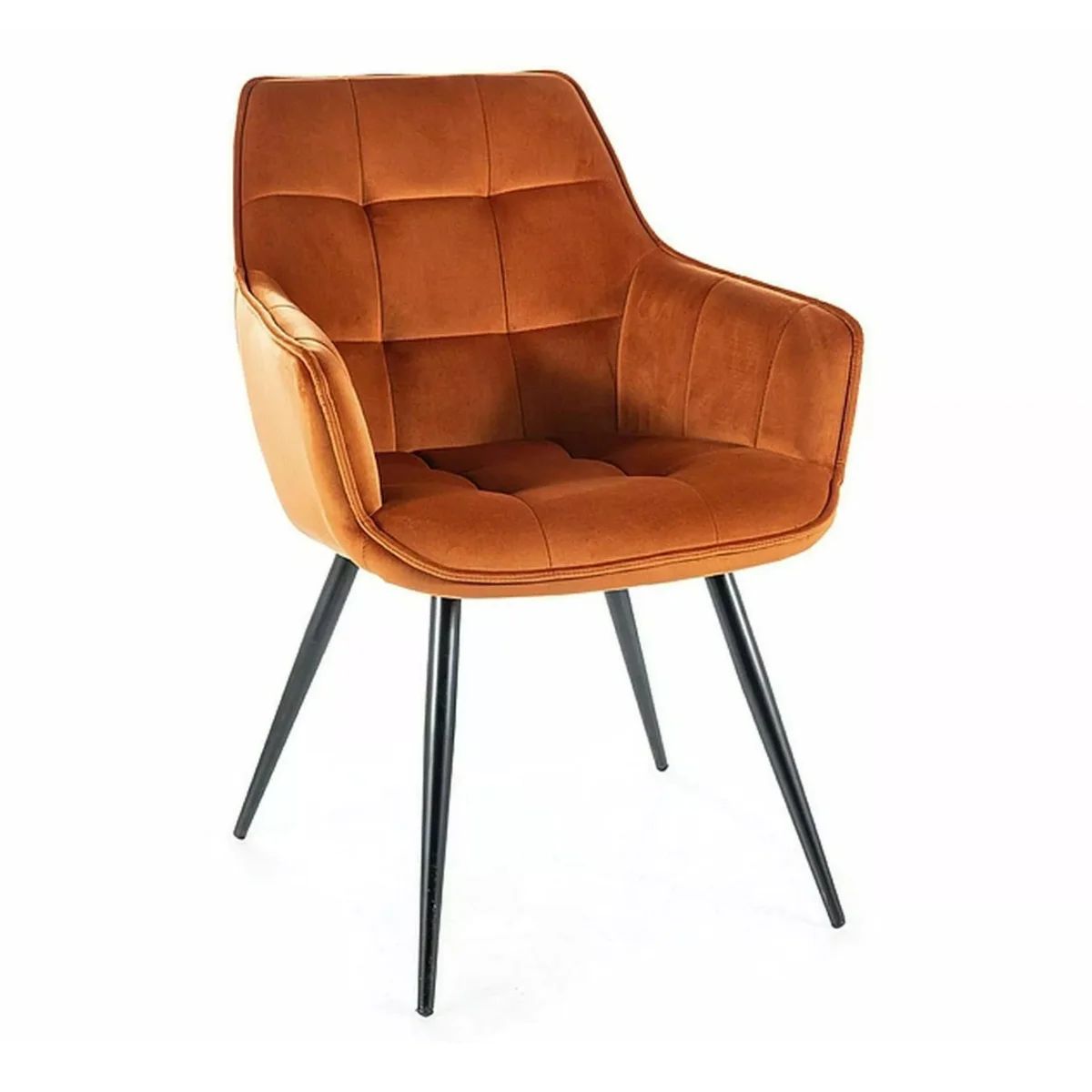 SI OLIVIA CINNAMON Bronz design Kárpitos beltéri szék