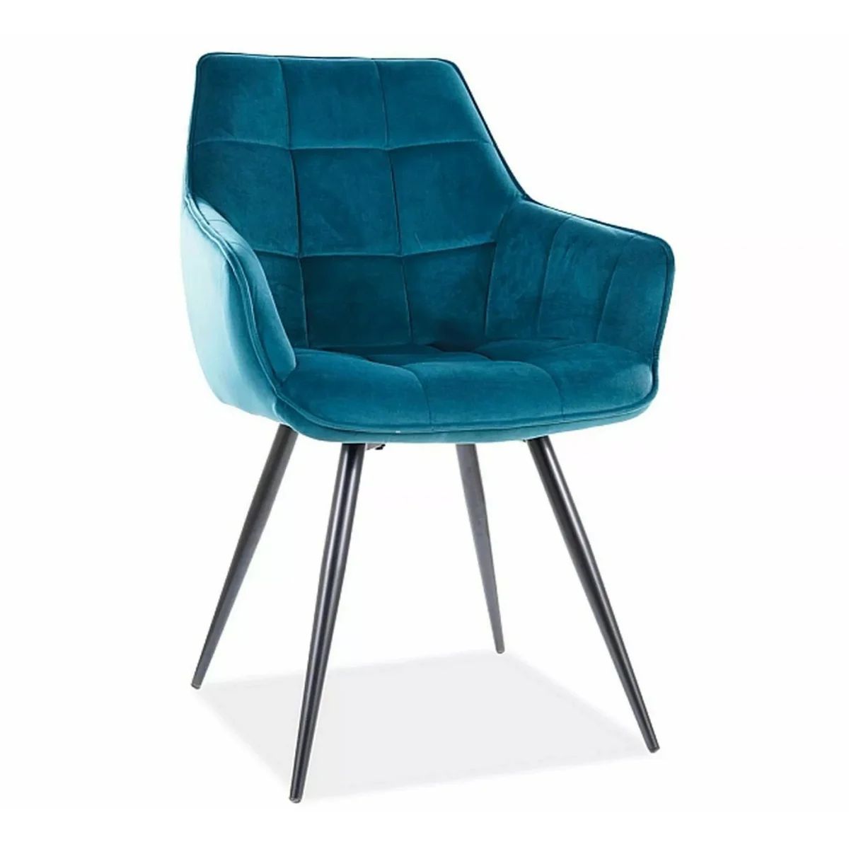 SI OLIVIA Türkiz design Kárpitos beltéri szék
