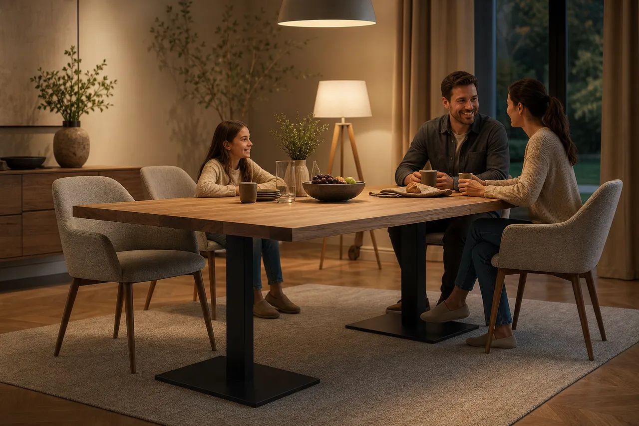 A confident base for shared moments