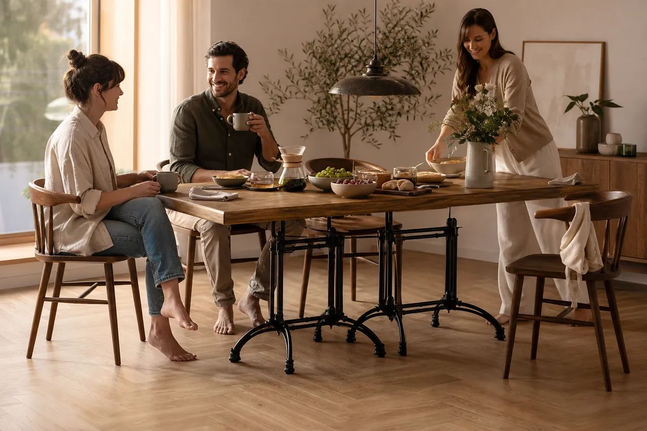 A stable base for everyday gathering
