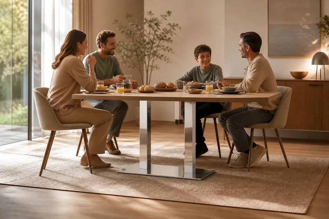 A steady base for shared moments