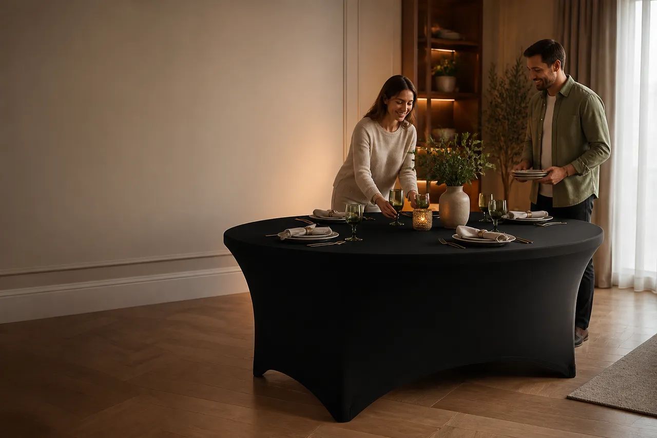 An elegant table with less prep