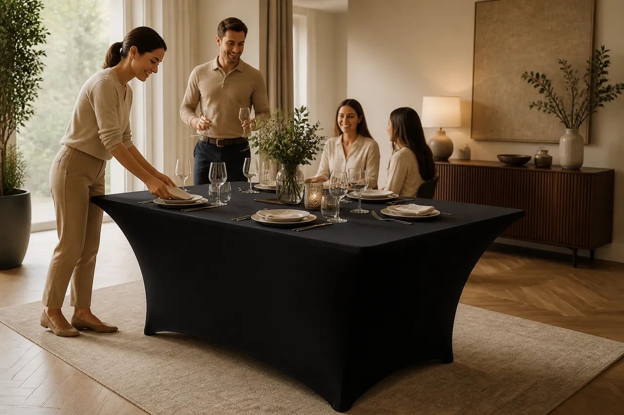 An elegant table, ready in moments