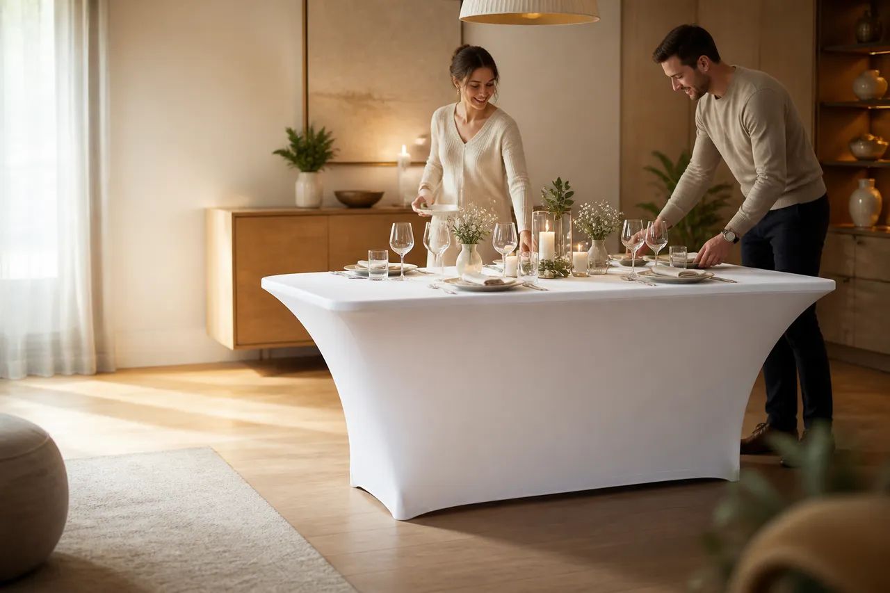 An elegant table setting in moments
