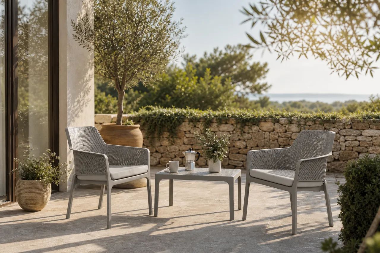Easy terrace moments, even in full sun