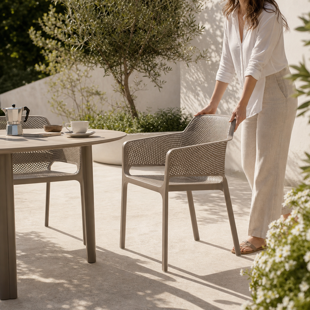 Sun-ready seating you can move in a moment