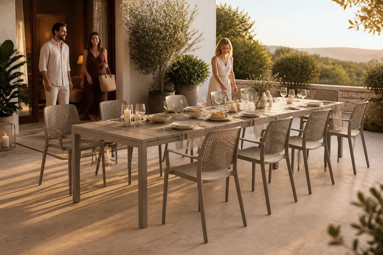 More room when more guests arrive