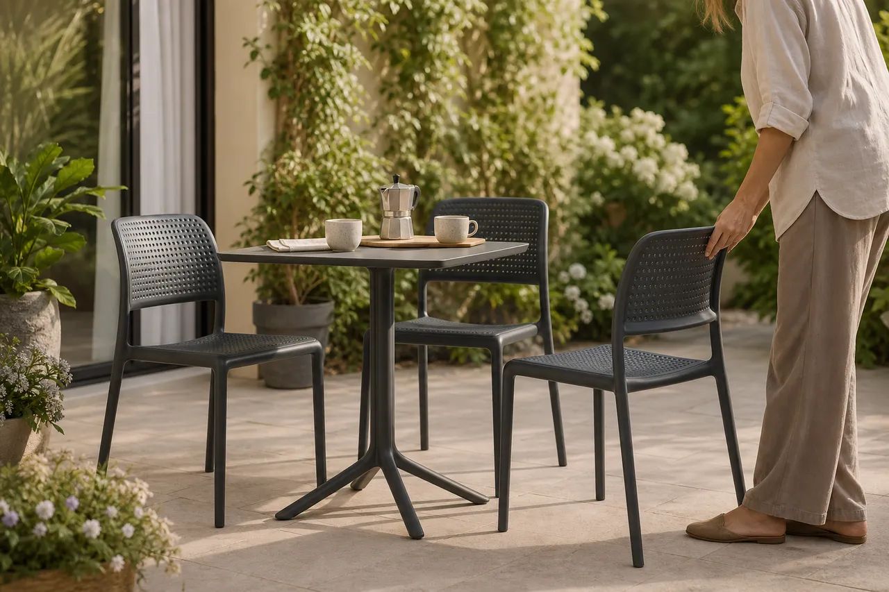 Easy outdoor order for sunny moments