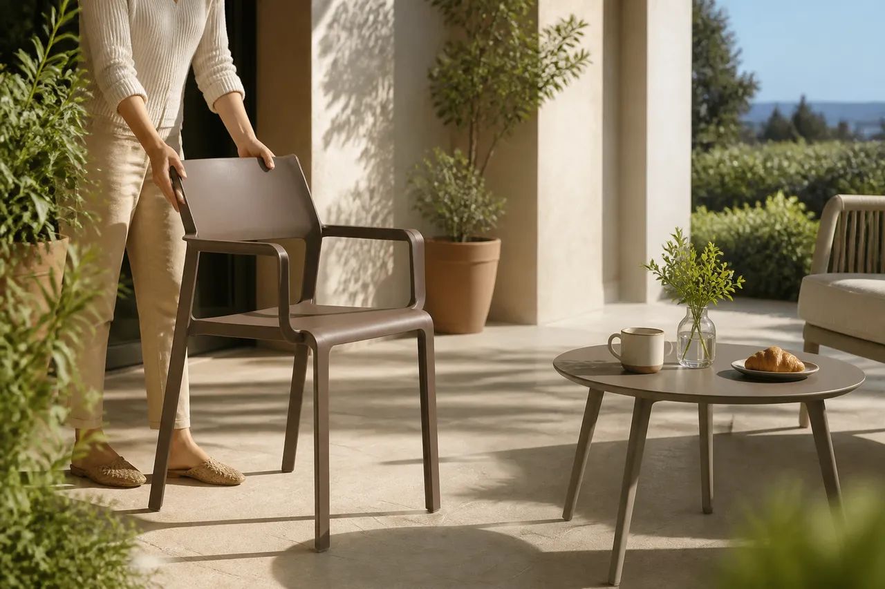 Easy to move, easy to enjoy outdoors