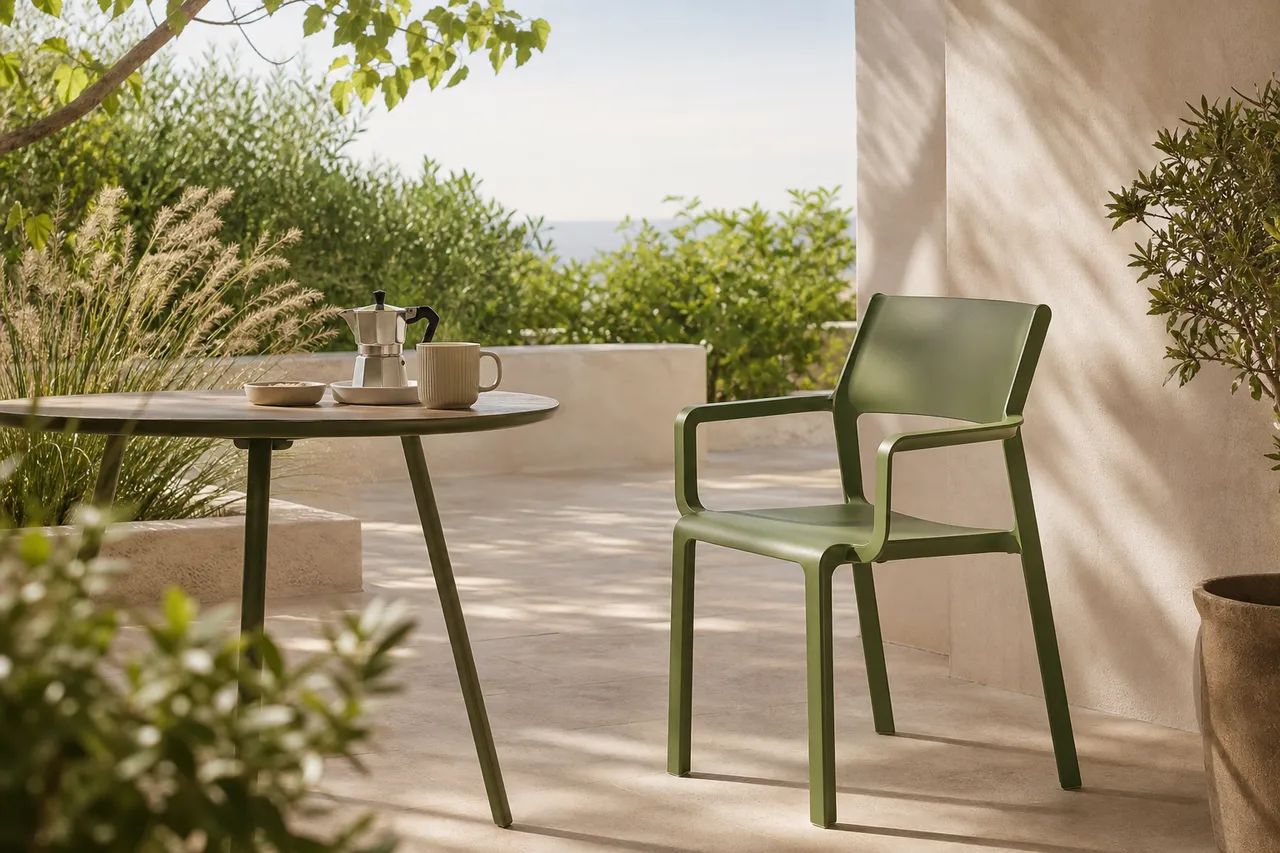 Ready for sun, rain, and terrace living