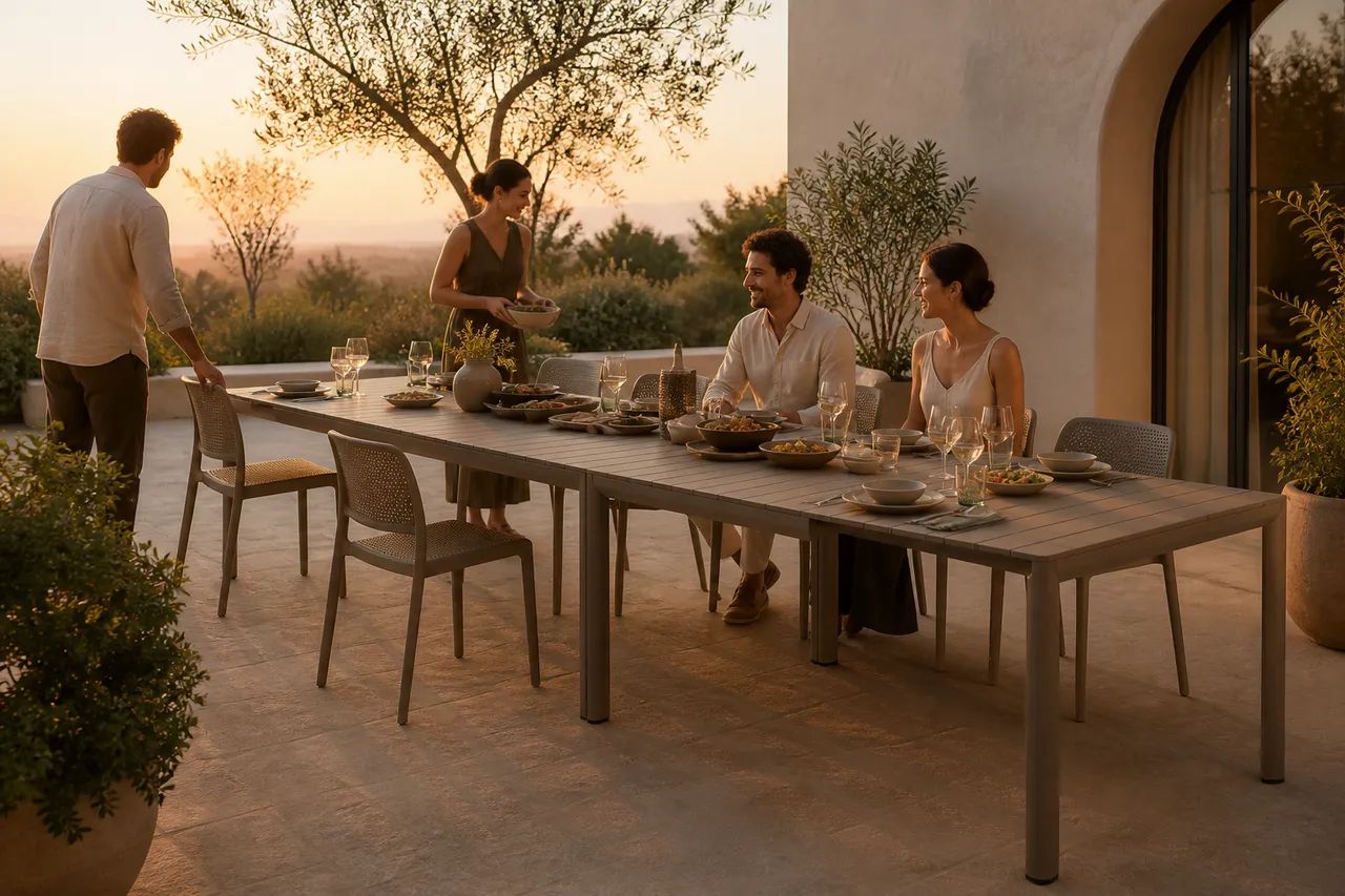 More room when more guests arrive