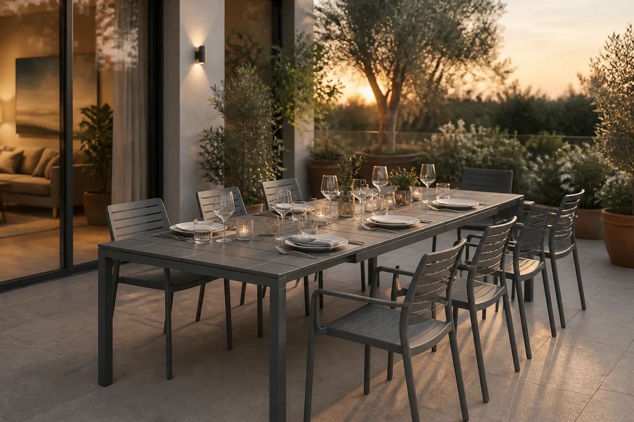 More room when guests arrive