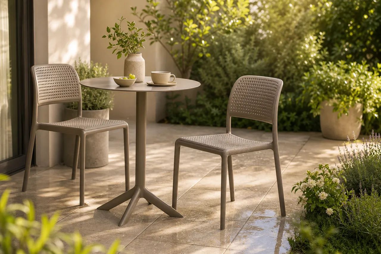 Sun-ready seating you can move with ease