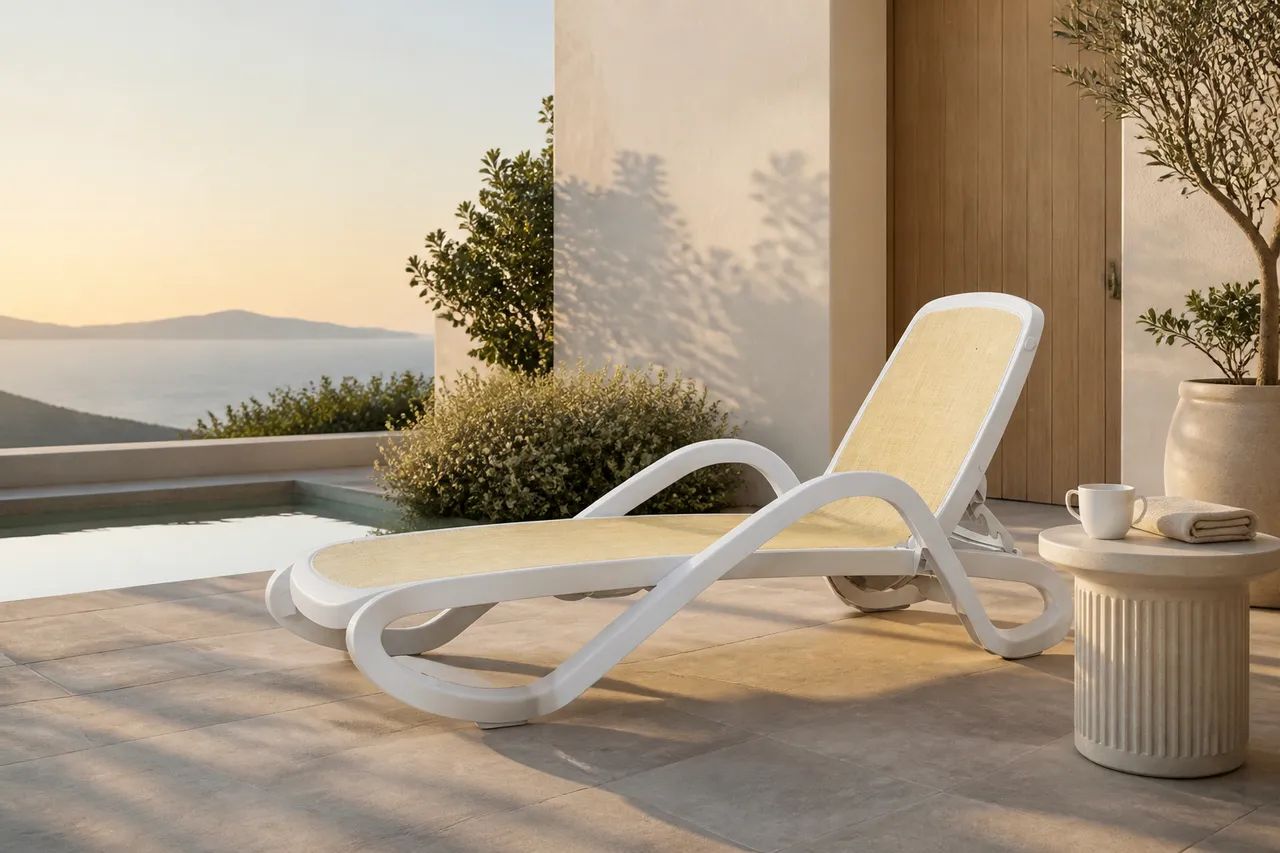 Calm outdoor moments in clean order