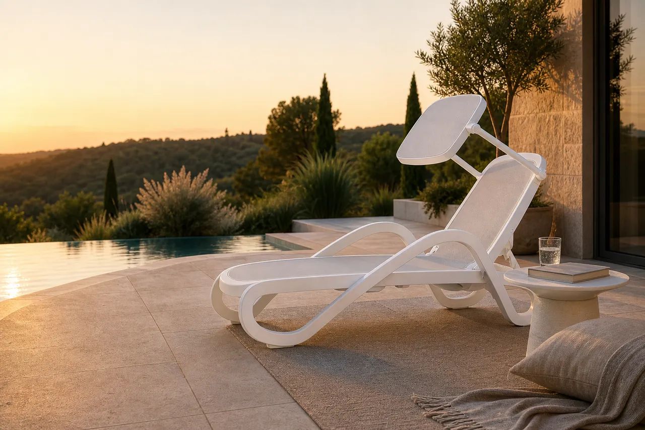 A tidy place to unwind at day’s end