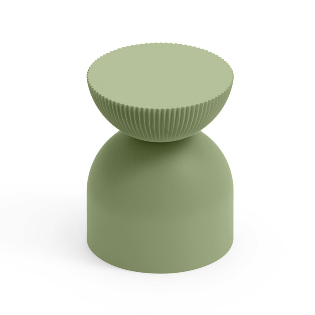 LX LILO STOOL Zöld design Lerakóasztal — termékkép