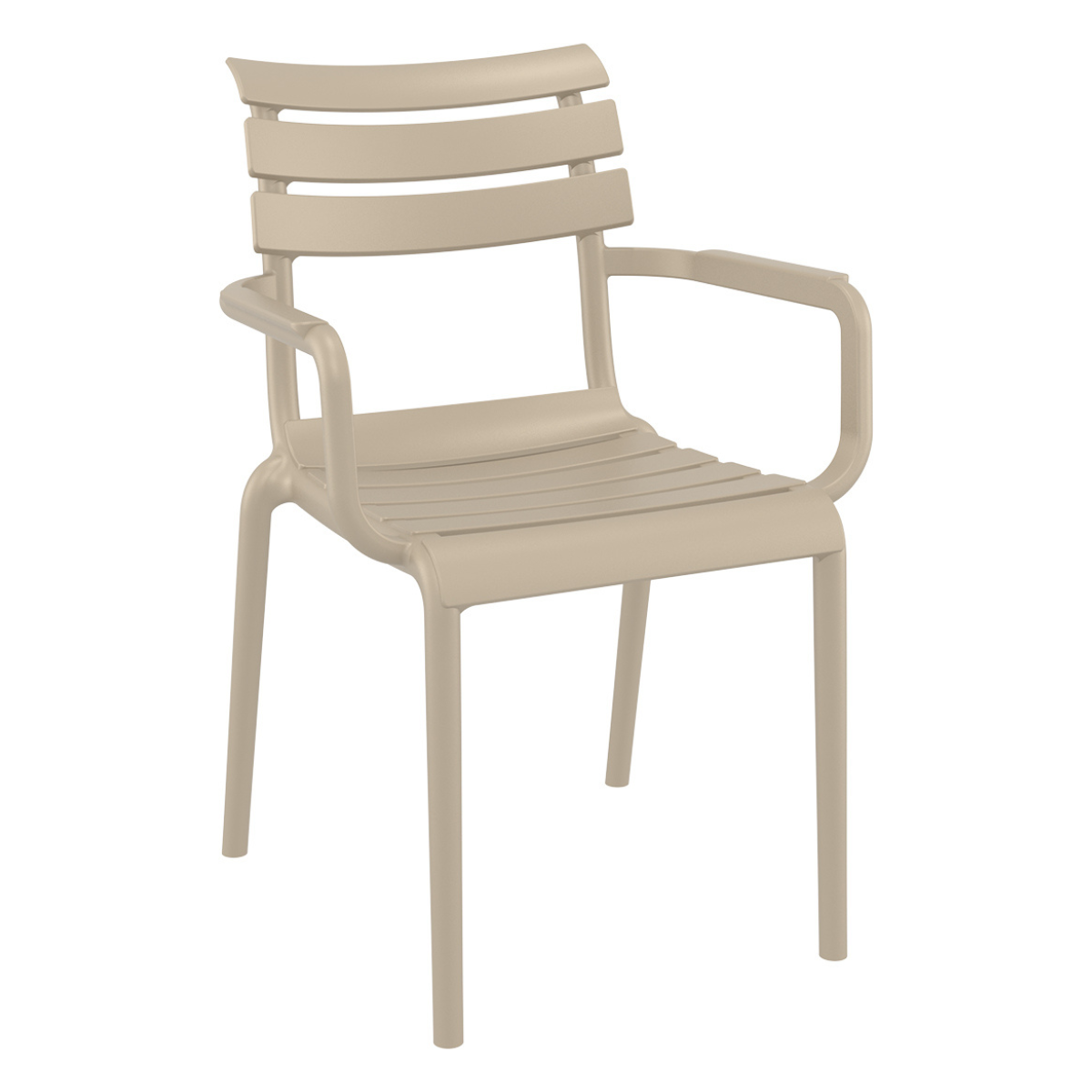ST PARIS Beige design Plastic outdoor chair
