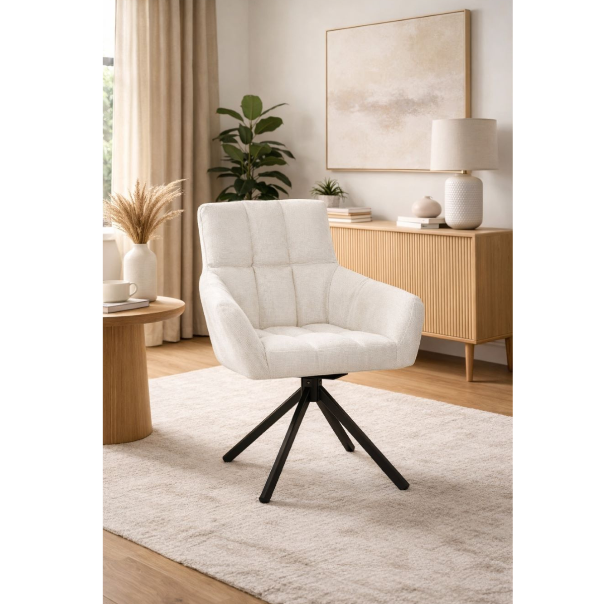 ET ADAM White design Upholstered indoor chair