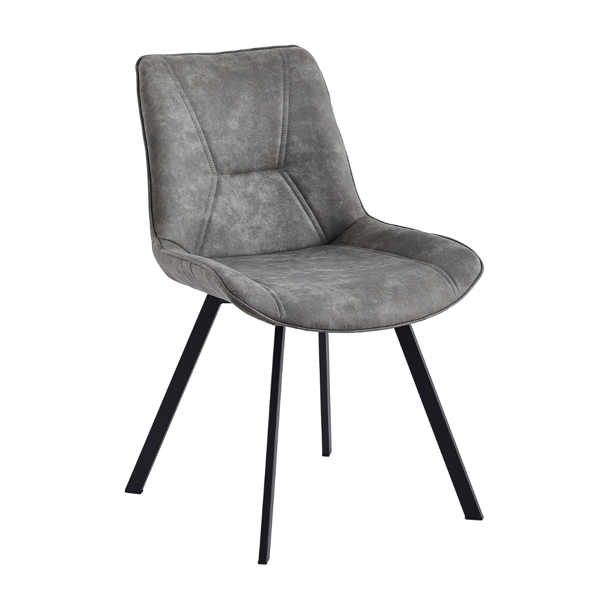 ET MIKE Grey design Upholstered indoor chair