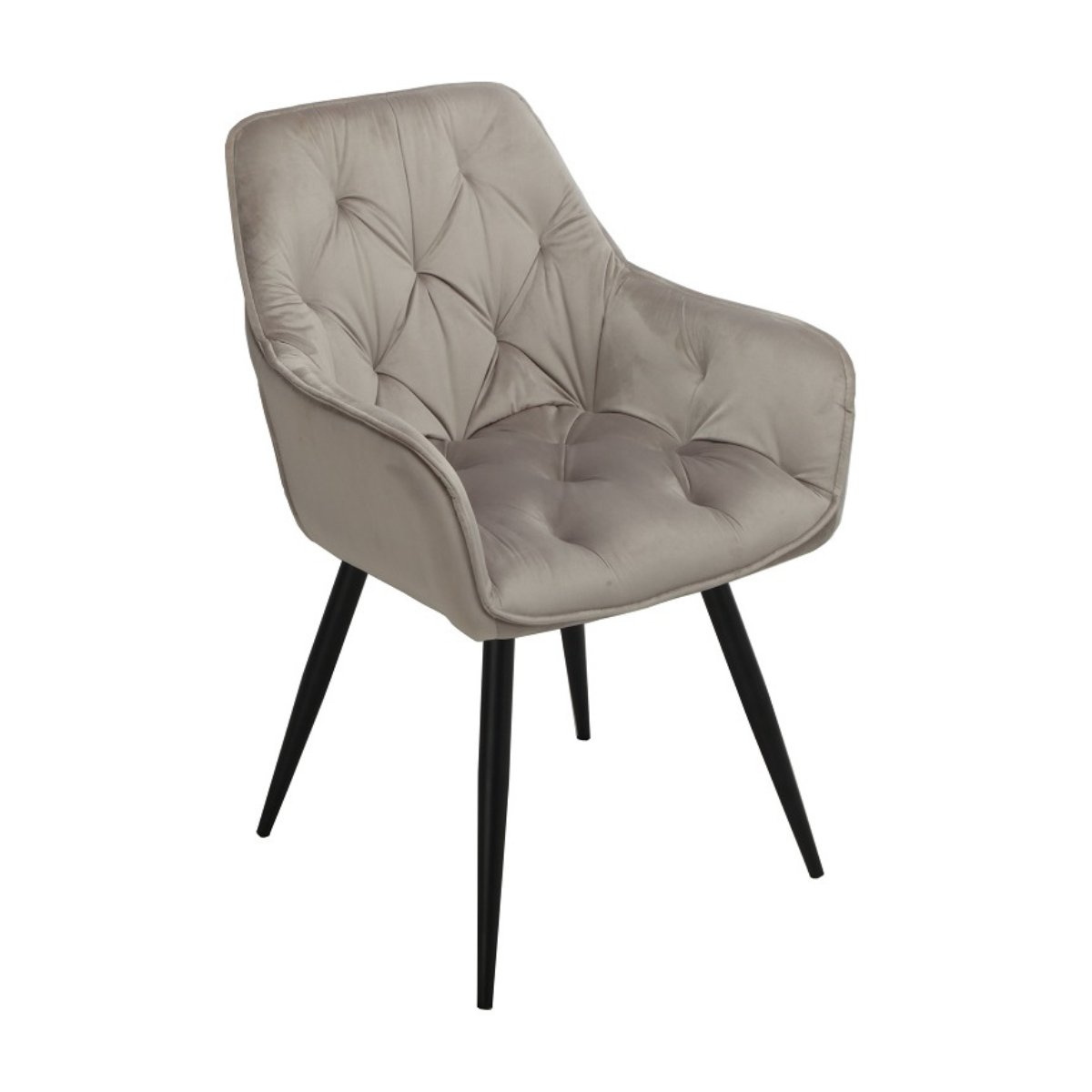 ET MONIQUE Grey design Upholstered indoor chair
