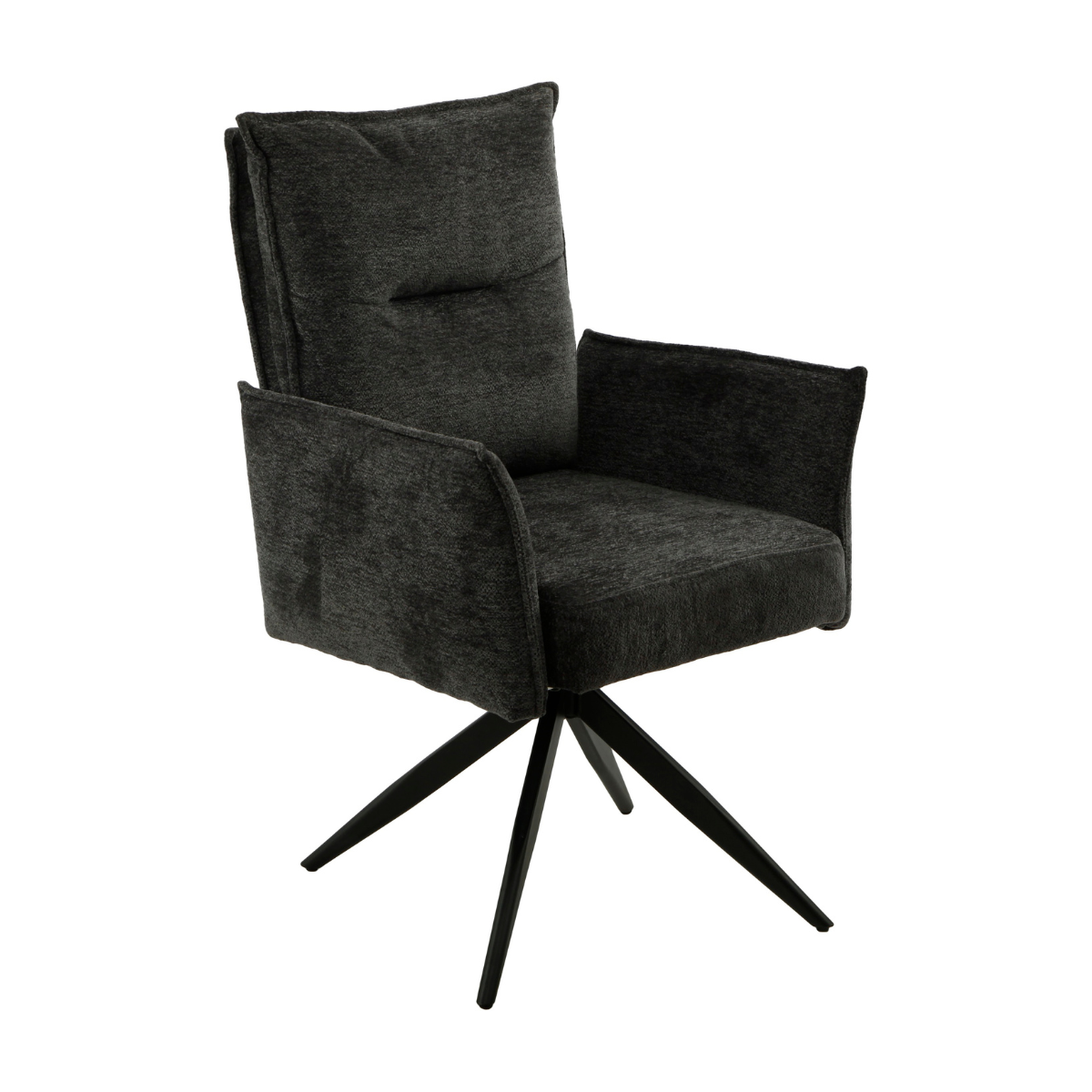 ET SAM Black design Upholstered indoor chair