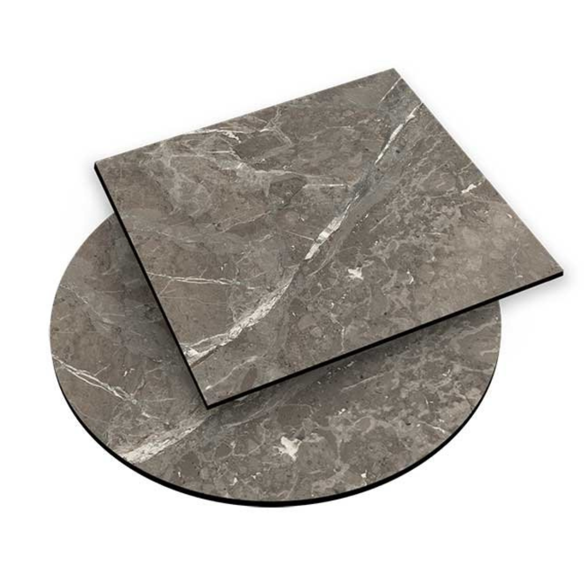 TB VENETO 70x70 Grey design Tabletop
