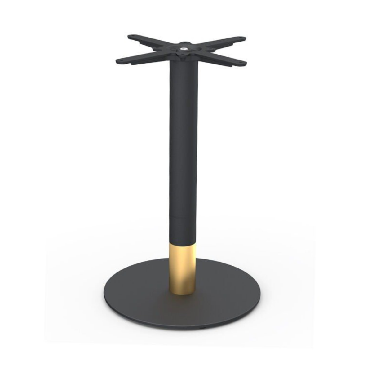 TB DALA CTB 019 Fekete design Asztalbázis — termékkép